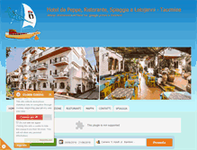 Tablet Screenshot of hoteldapeppe.it